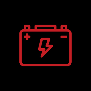 Battery Charge Warning Light