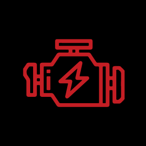 Common Car Dashboard Symbol 2 - Check Engine warning light