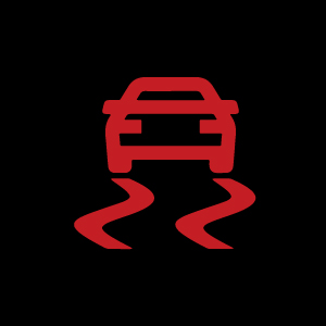 Common Car Dashboard Symbol 5 - ESP Warning Light