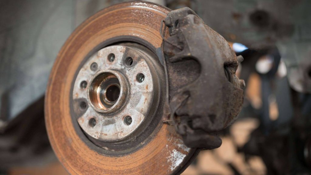 Debris or dust between your brake pads and rotors