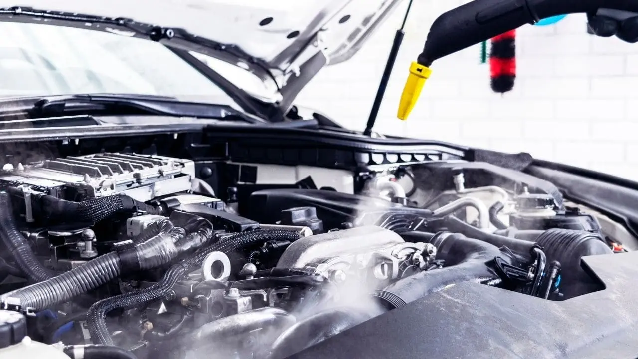 clean an engine bay