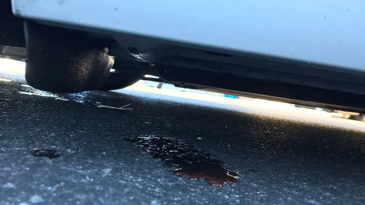 Coolant leak From car