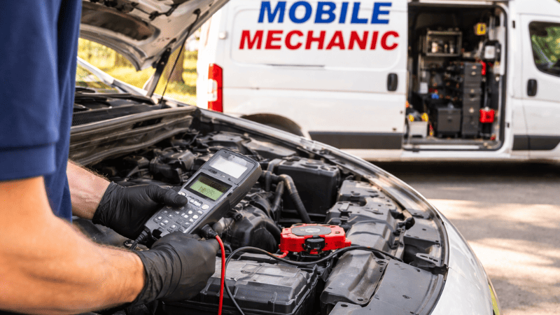 mobile car battery replacement Perth