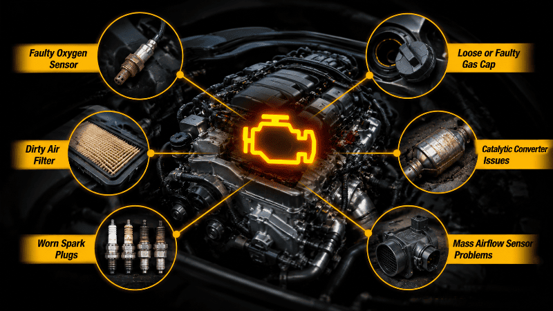 Common Causes of Engine Light